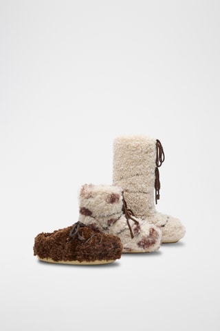 Botas Icon Curly Extra - Beige