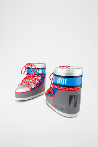 Botas Icon Low Space Racing - Plateado, azul y rojo
