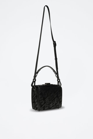 Bolso Roya - Negro y gris oscuro