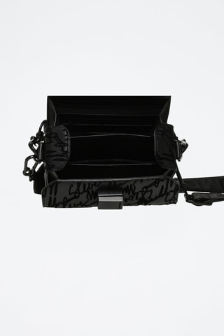 Bolso Roya - Negro y gris oscuro