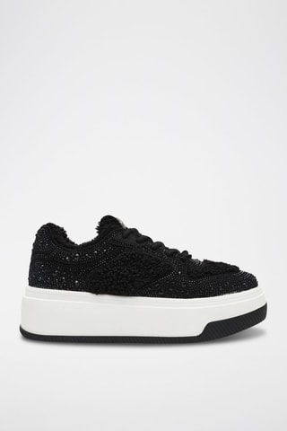 Tenis con plataforma Dynamo-RF - Negro