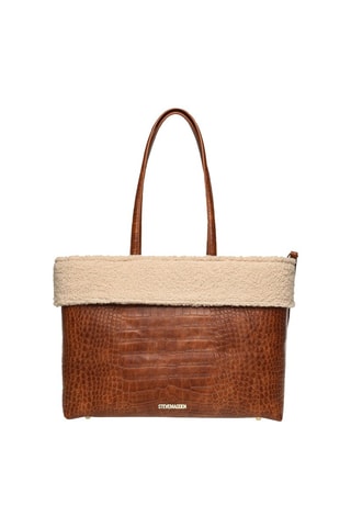 Bolso y bolso de mano Amaia - Marrón y beige