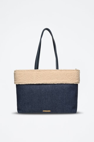 Bolso y bolso de mano Amaia - Azul marino y beige
