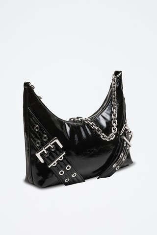 Bolso con brillo Graya - Negro