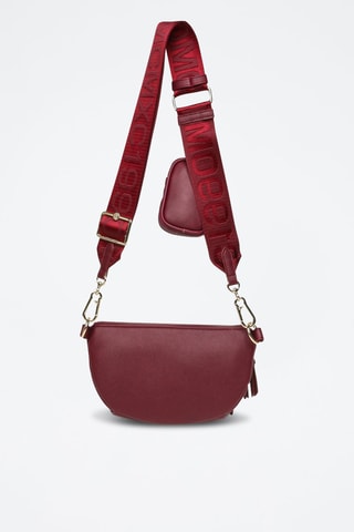 Bandolera y bolso de mano Bclarke2 - Burdeos