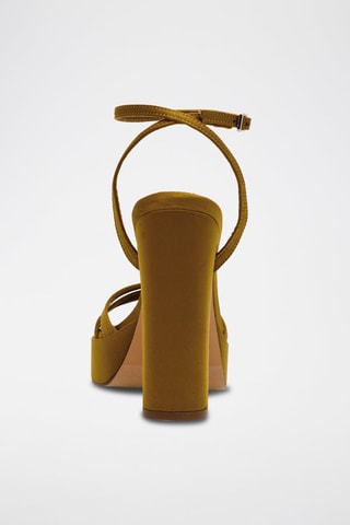 Sandalias de tacón Fleet - Verde oliva