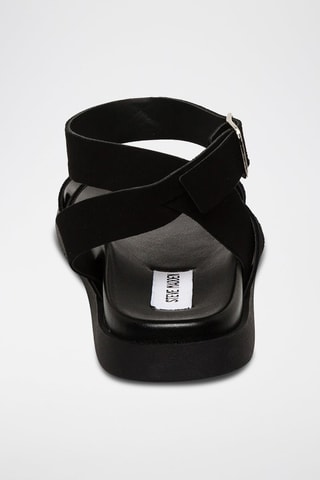 Sandalias de nobuk - Negro