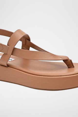 Sandalias con plataforma Bigtime - Camel