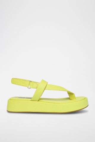 Sandalias con plataforma Bigtime - Amarillo
