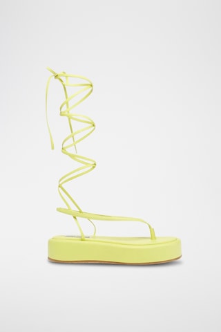Sandalias con plataforma Banzai - Amarillo