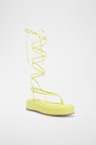 Sandalias con plataforma Banzai - Amarillo