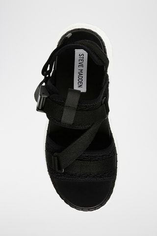Sandalias de cuña Decorum - Negro