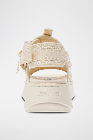 Sandalias de cuña Decorum - Beige