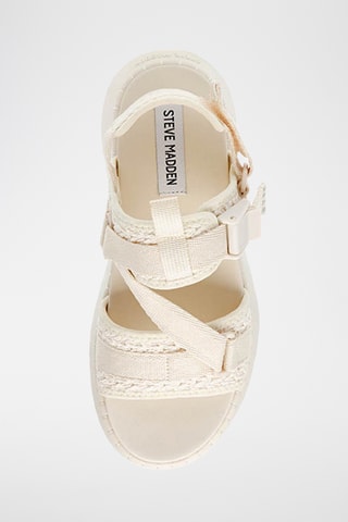 Sandalias de cuña Decorum - Beige
