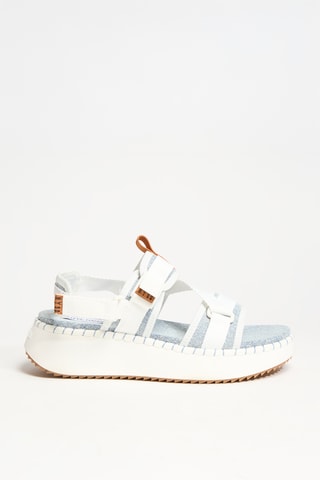 Sandalias de cuña Decorum - Blanco