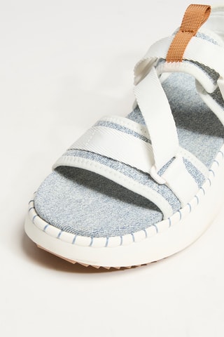 Sandalias de cuña Decorum - Blanco