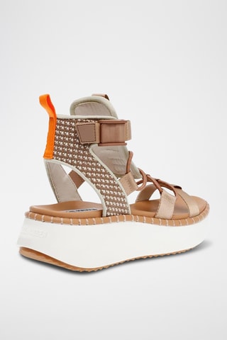 Sandalias de cuña Deelite - Beige