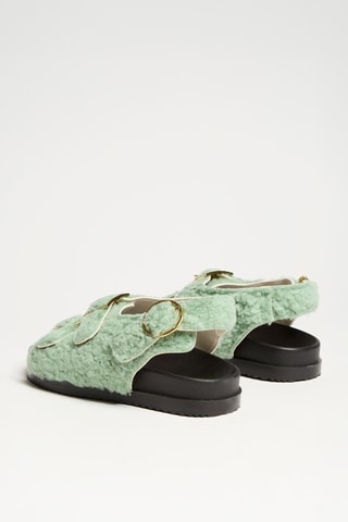 Sandalias con plataforma Comrade - Verde
