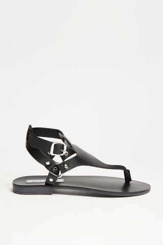 Sandalias de piel Jasey - Negro