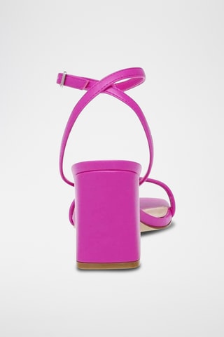 Sandalias de tacón Luxe - Rosa