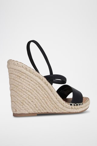 Sandalias de cuña Mckenzie - Negro