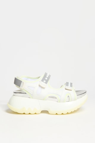 Sandalias con plataforma Money - Blanco