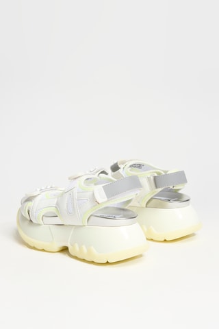Sandalias con plataforma Money - Blanco