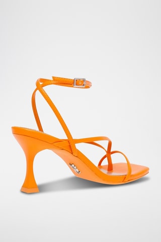 Sandalias de tacón Noelia - Naranja