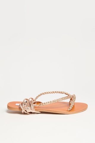 Sandalias de piel Outshine - Rosa dorado