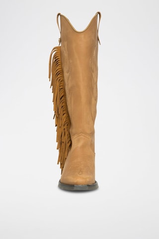 Botas de piel Wessel - Beige
