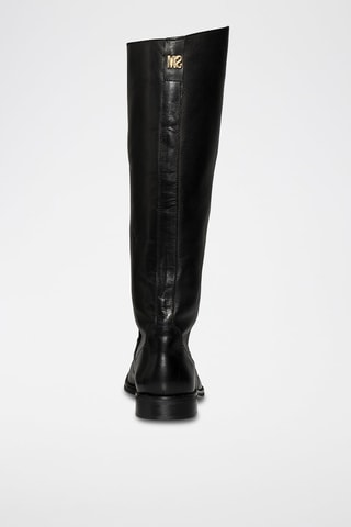 Botas de piel Night - Negro