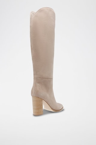 Botas de nobuk bixby - Beige