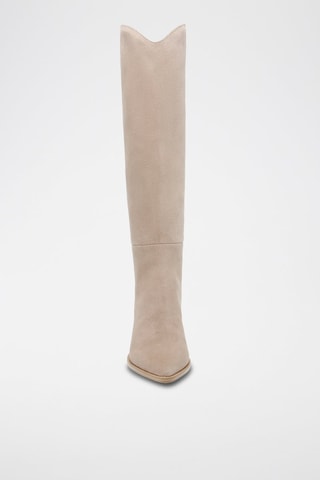 Botas de nobuk bixby - Beige