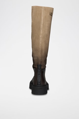Botas de piel Galina - Marrón oscuro
