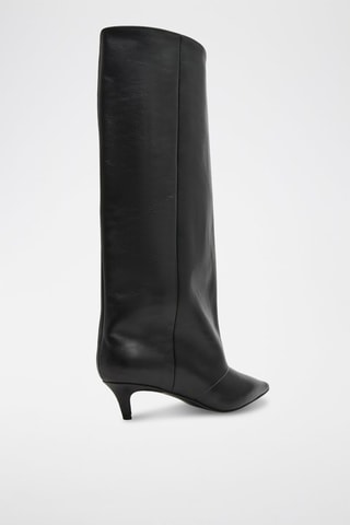 Botas de piel Luca - Negro