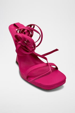 Sandalias de tacón Lafayette - Fucsia