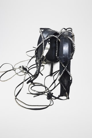 Sandalias de tacón Justyne - Negro