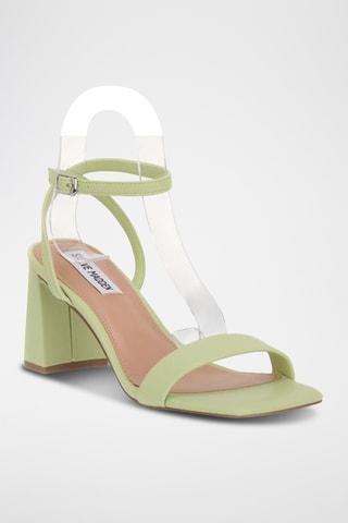 Sandalias de tacón Luxe - Verde claro