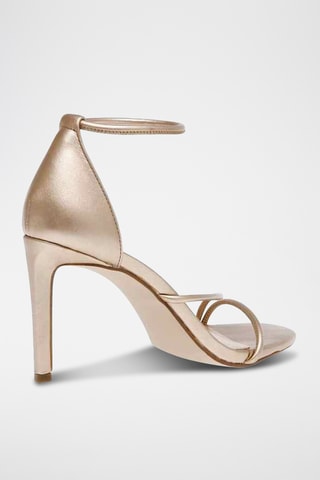 Sandalias de tacón Jstop - Dorado
