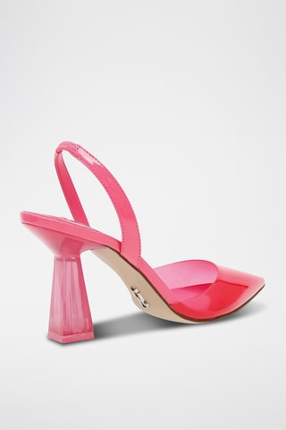 Zapatos con brillo de tacón Daiquiri - Rosa