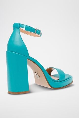 Sandalias de tacón Dream-On - Turquesa