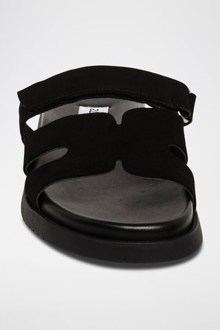 Sandalias de nobuk Missile-E - Negro
