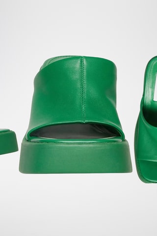 Mules à talons Kane - Vert