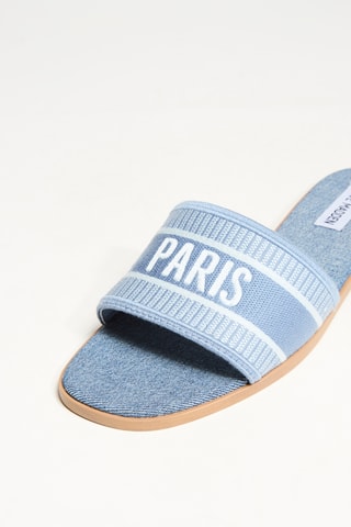 Mules Knox - Bleu