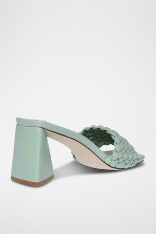 Sandalias de tacón Montecarlo - Verde menta