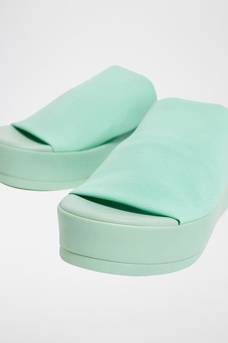 Sandalias con plataforma Slinky-Sm - Verde agua