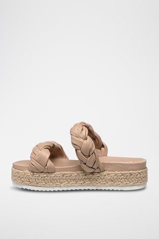 Sandalias con plataforma Gist - Nude