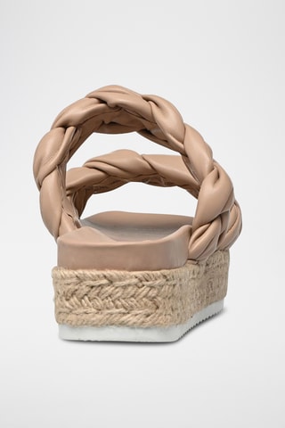 Sandalias con plataforma Gist - Nude