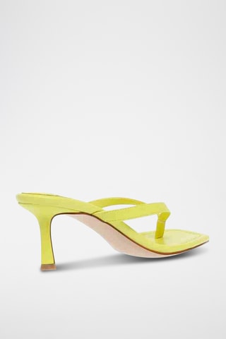 Sandalias de tacón Azure - Amarillo