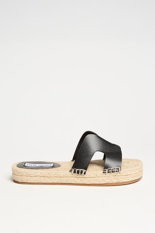 Sandalias de piel con plataforma Cheerup - Negro